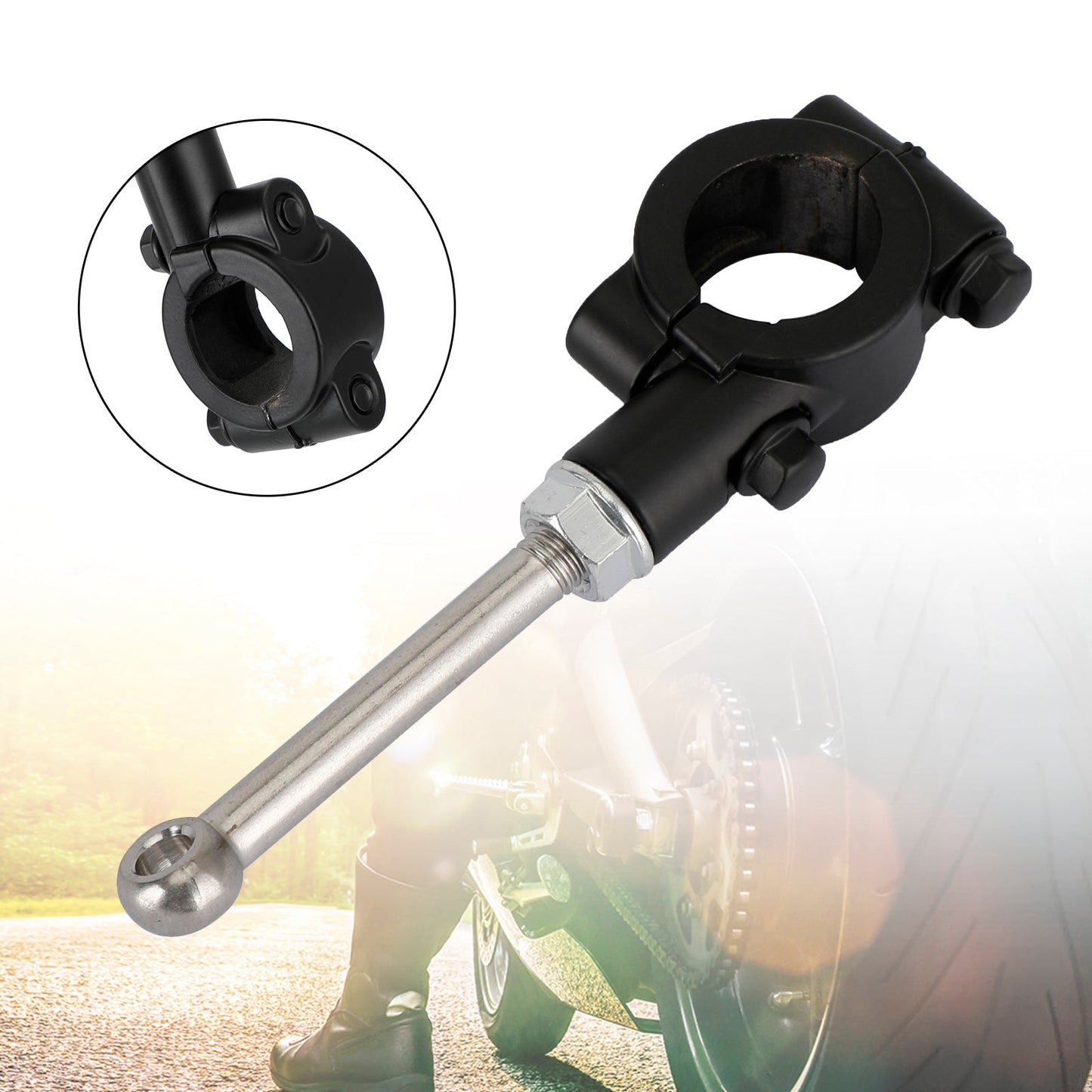 Kit d'extension de béquille universelle pour moto, 20-23 mm, outil de support pour scooter