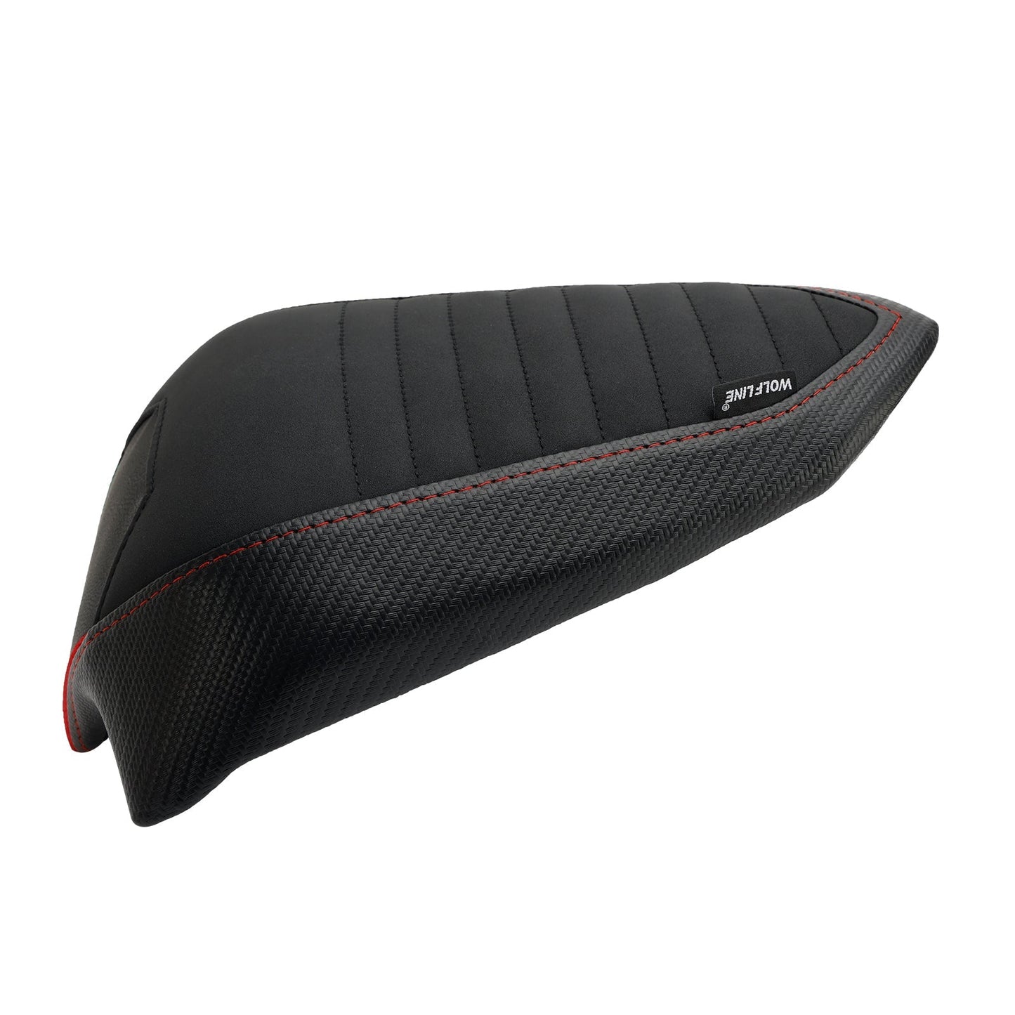 Coussin de siège arrière plat en polyuréthane pour passager, compatible avec DU Streetfighter V2 2022-2023, grille en carbone
