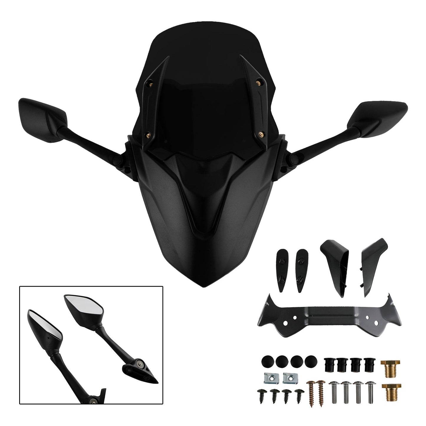Pare-brise de moto ABS adapté pour Yamaha NMAX155 N-MAX 155 2021-2022