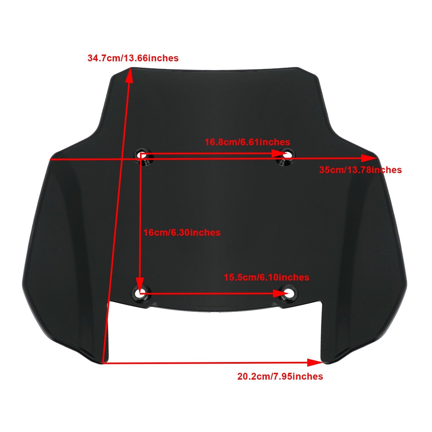 Pare-brise ABS pour moto PAN AMERICA 1250S PA1250 2021-2022