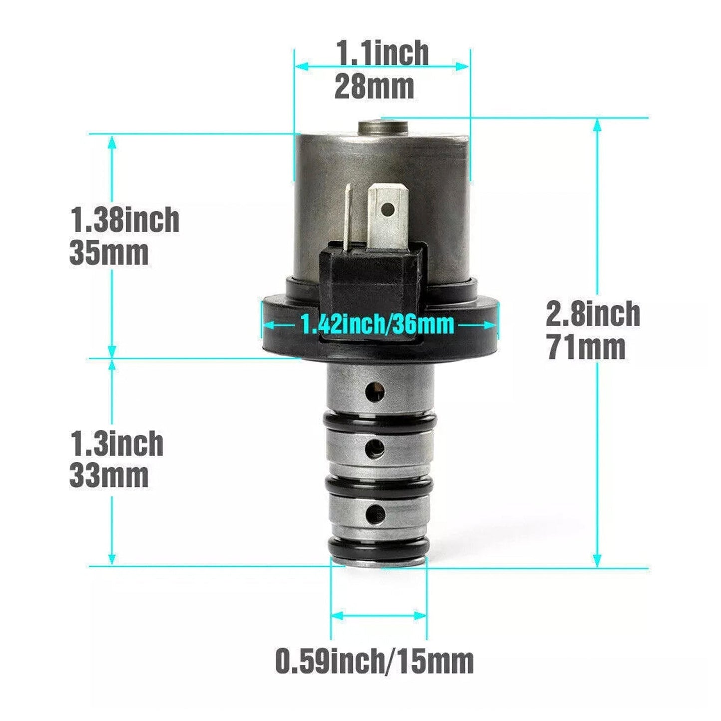 Kit de solenoide de cambio de transmisión con arnés F4A41 F4A42 para Mitsubishi Galant 1.8L 2.0L 2.4L 2.0L 1999-2010