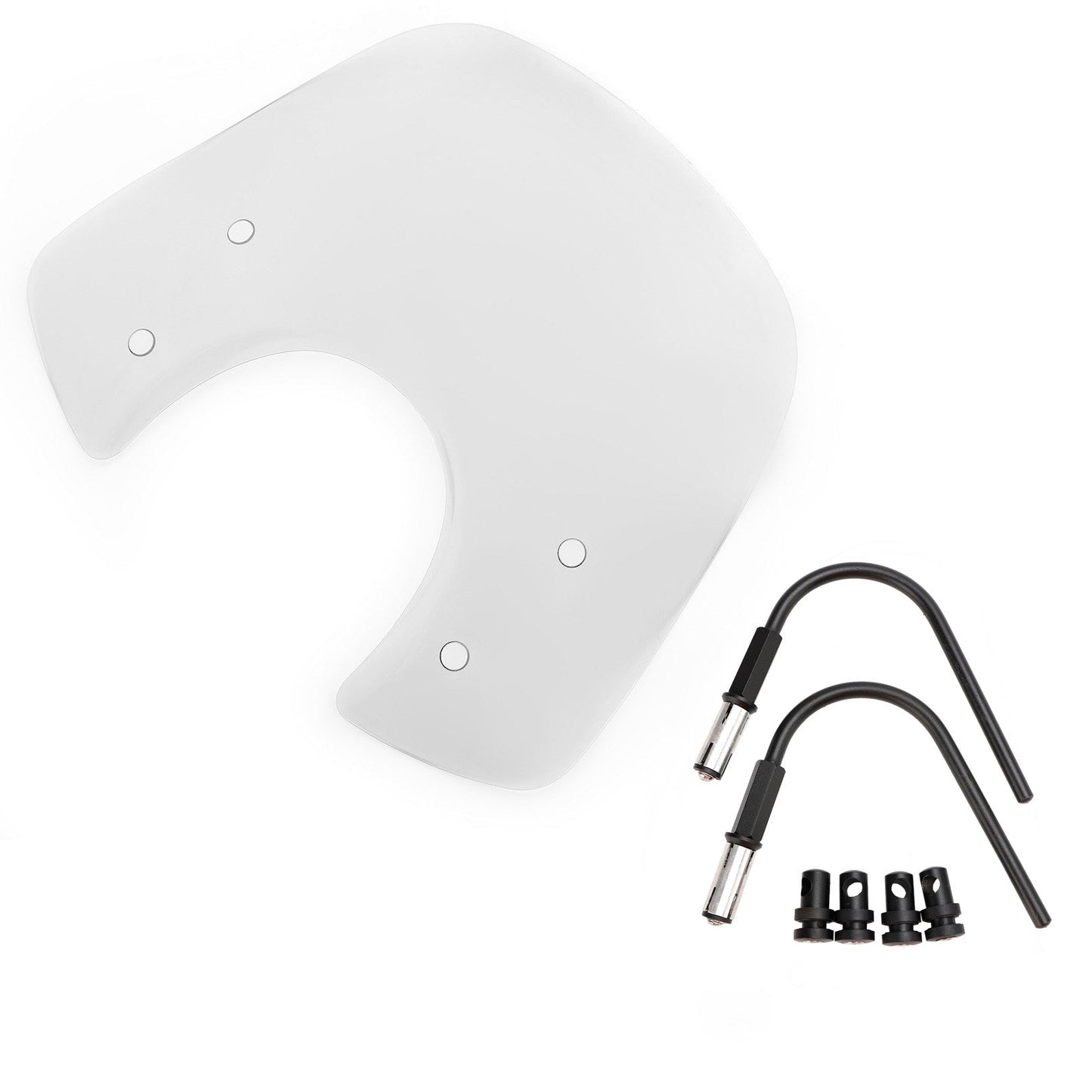 Pare-brise adapté pour Vespa LX50 LX125 LX150 GT200 GTS250ie GTS300 Super