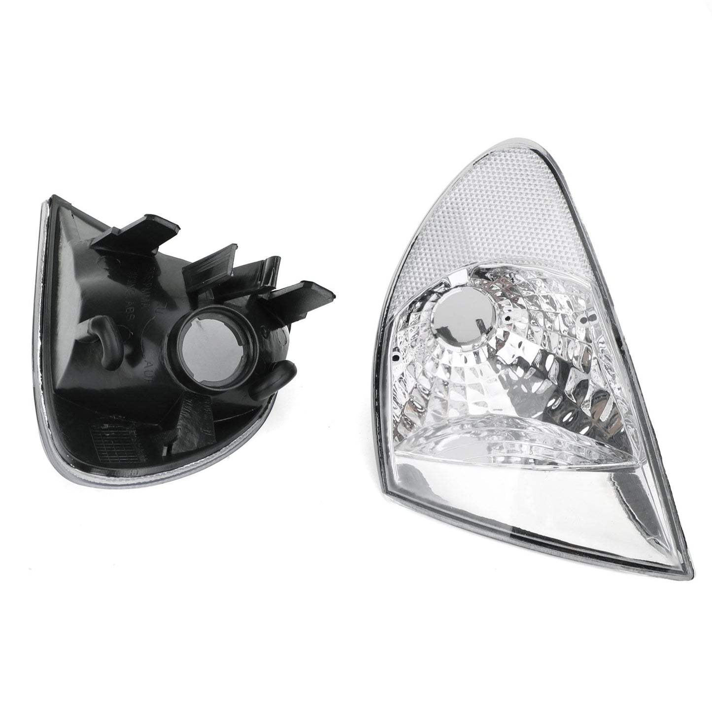 Clignotants avant et feux d'angle transparents pour BMW Série 3 E46 (1999-2001)