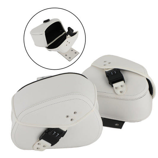 Left,Right Saddlebag Fit For Motorcycle or Bike Universal