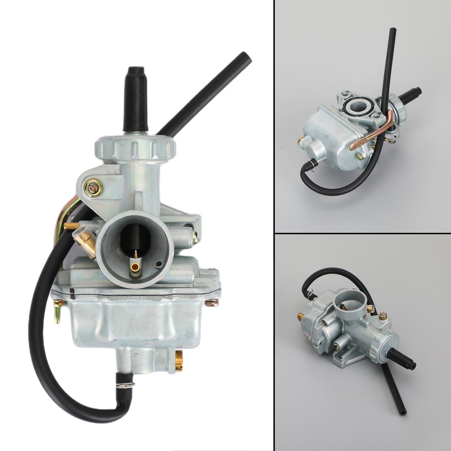 Carburateur PZ16 16 mm avec starter manuel pour VTT, motocross, karting, 50 cc, 70 cc, 90 cc, 110 cc