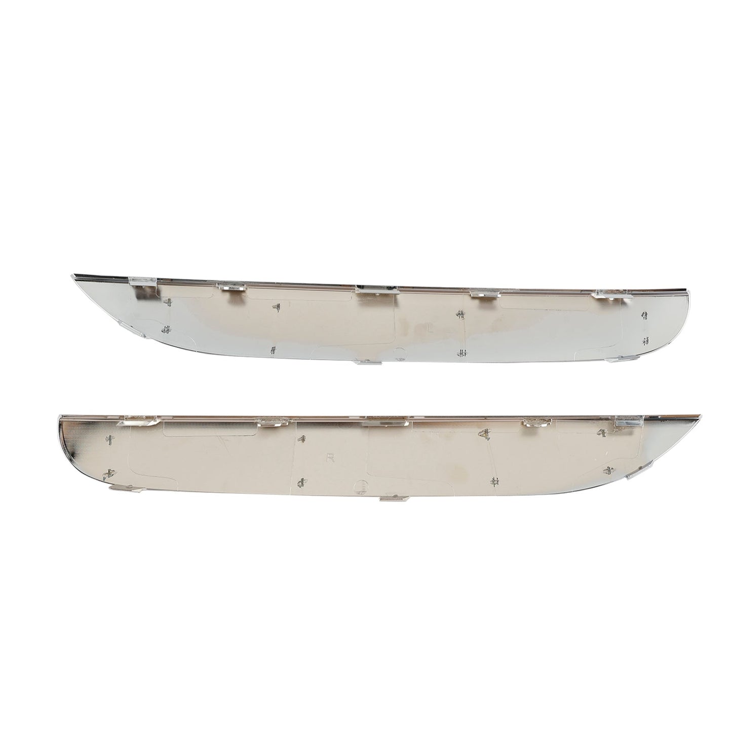 BMW Série 7 F01 F02 2009-2015 2 moulures de pare-chocs avant M Sport 51118047727 51118047728
