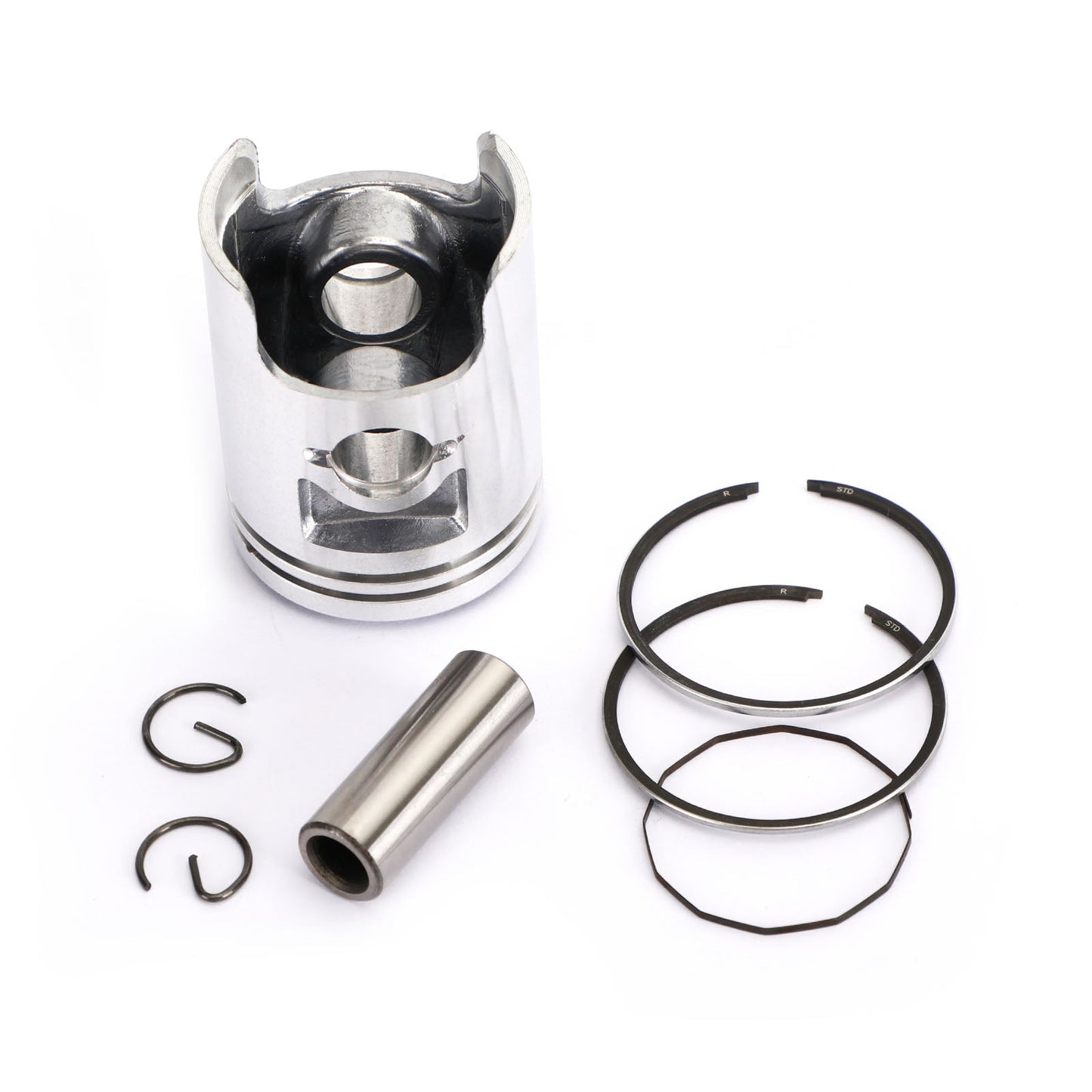 Juego de pistones y segmentos de 39 mm para KYMCO Grand Dink Agility Super Cobro como Maxxer 50