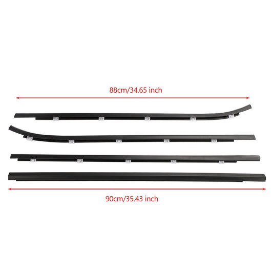 2008-2011 Hyundai i30 4PCS Outside Door Weatherstrip Belt 822102L000 822202L000