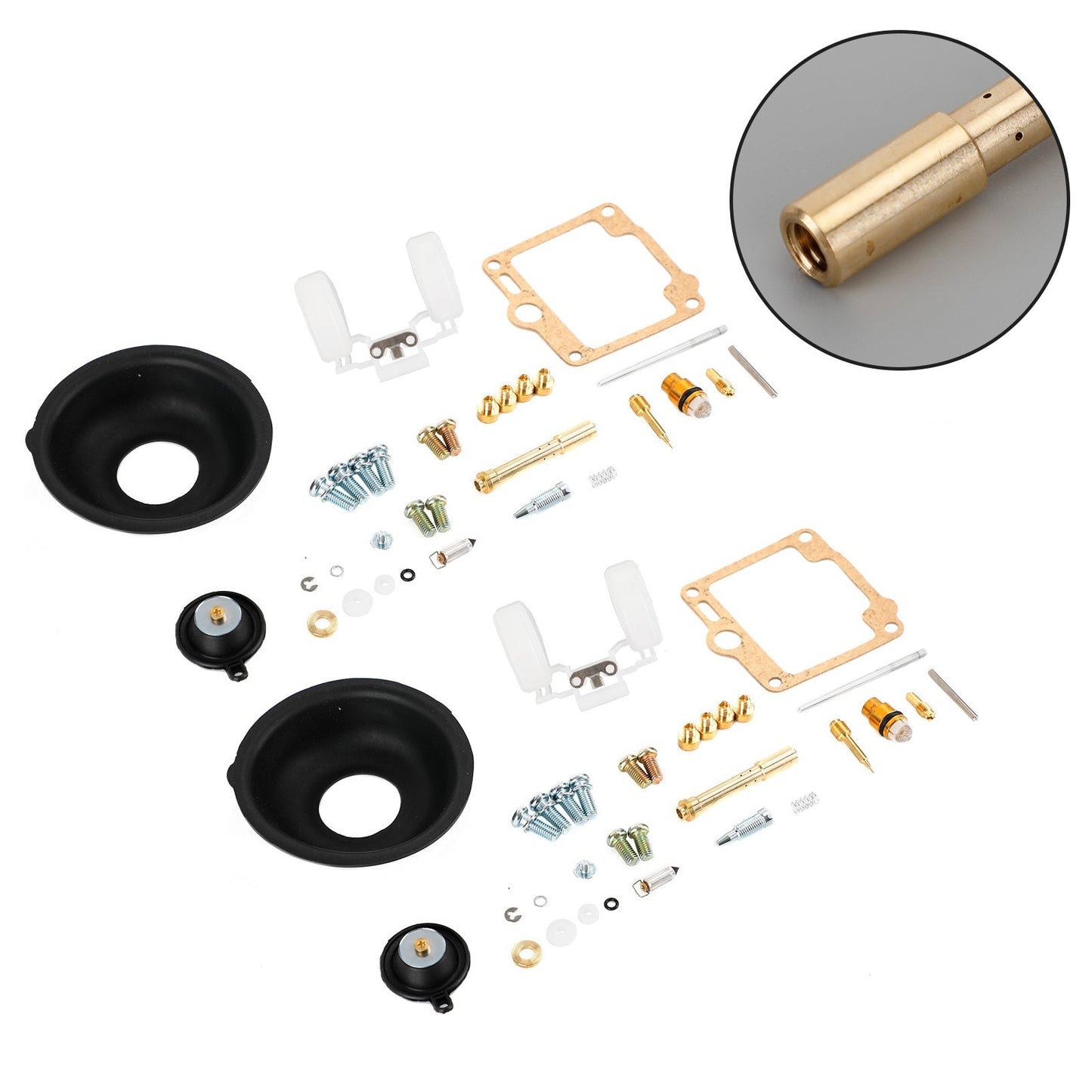 Kit de réparation de carburateur pour Yamaha Virago XV750 1988-1998 (2 pièces)