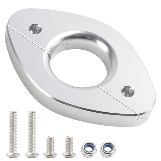 Pasamuros de aluminio de 1,25" para mazo de cables (elimina el ojal)