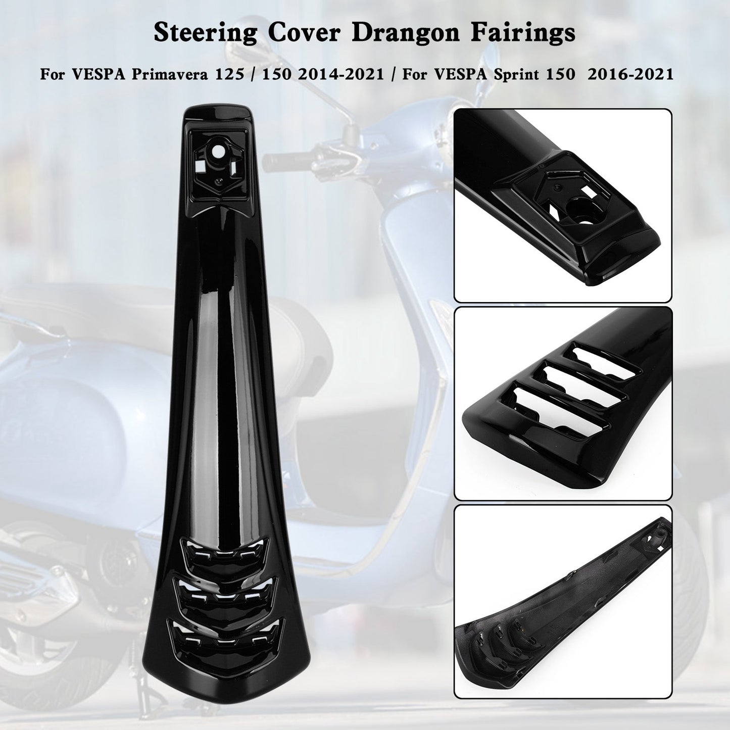 Carénage de couvercle de klaxon de direction pour VESPA Sprint Primavera 125/150 2014-2021