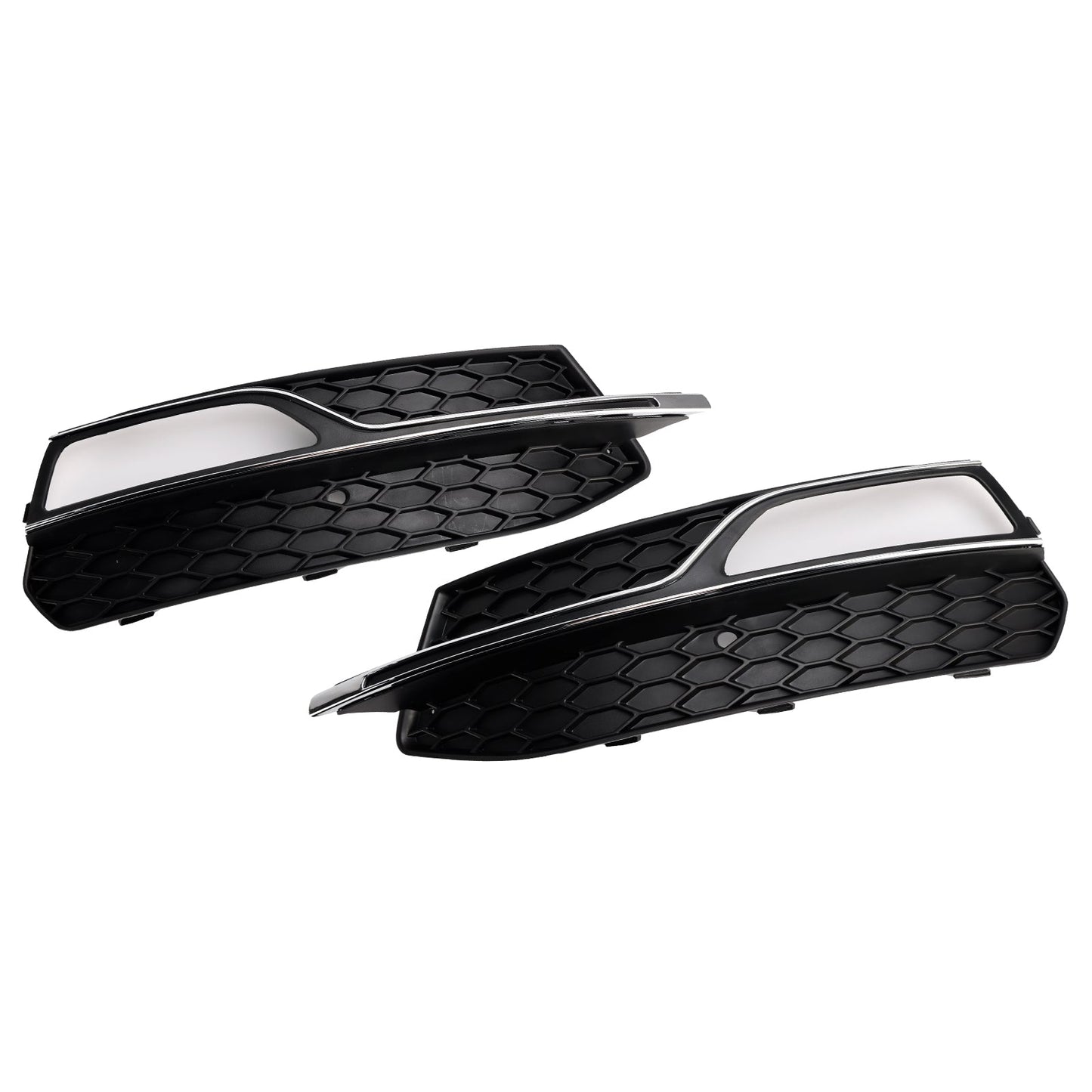 2013-2016 Front Lower Bumper Fog Light Cover Grille Fit AUDI A3 S-Line S3