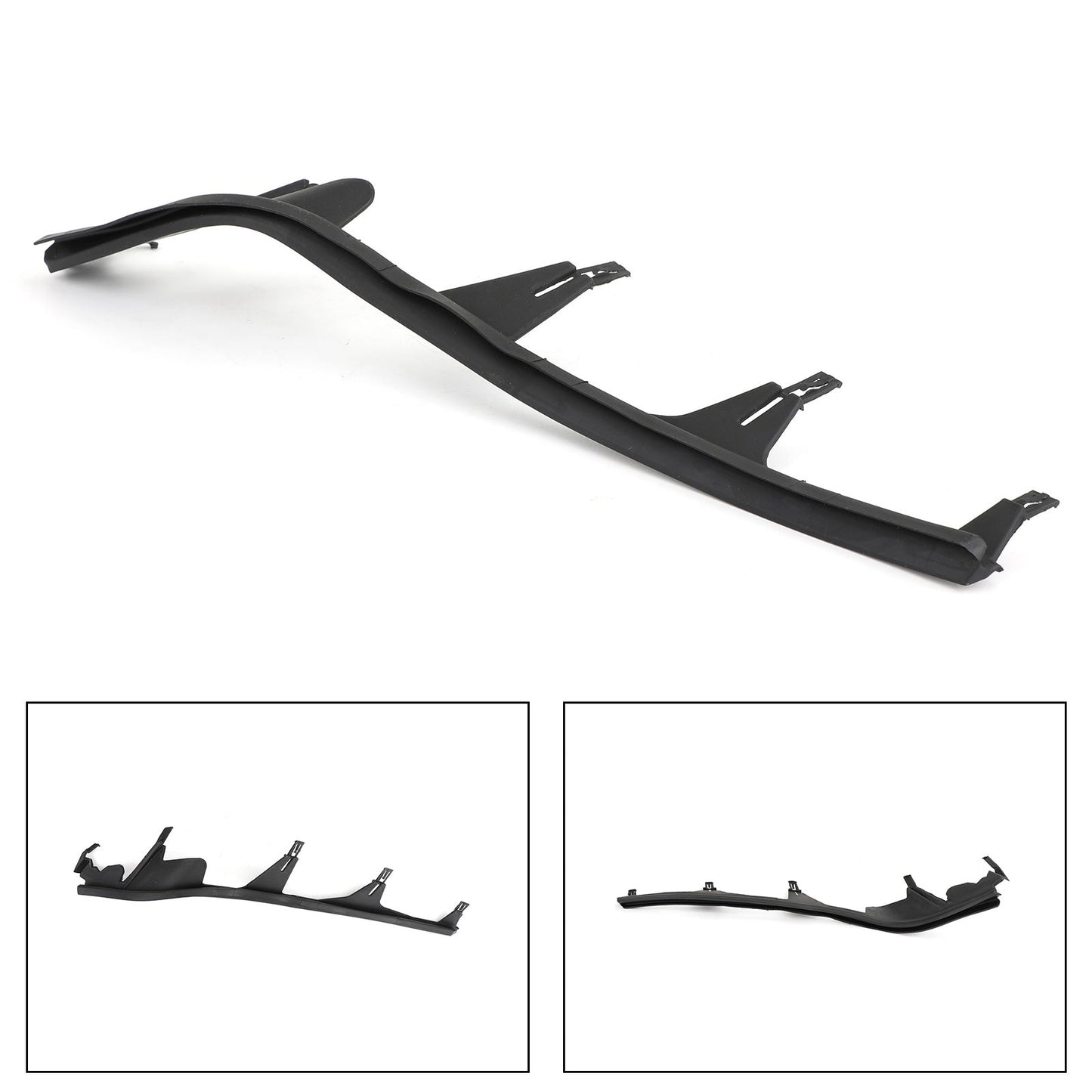 BMW 3 E46 98-01 63128384487 Bande de protection supérieure de phare gauche