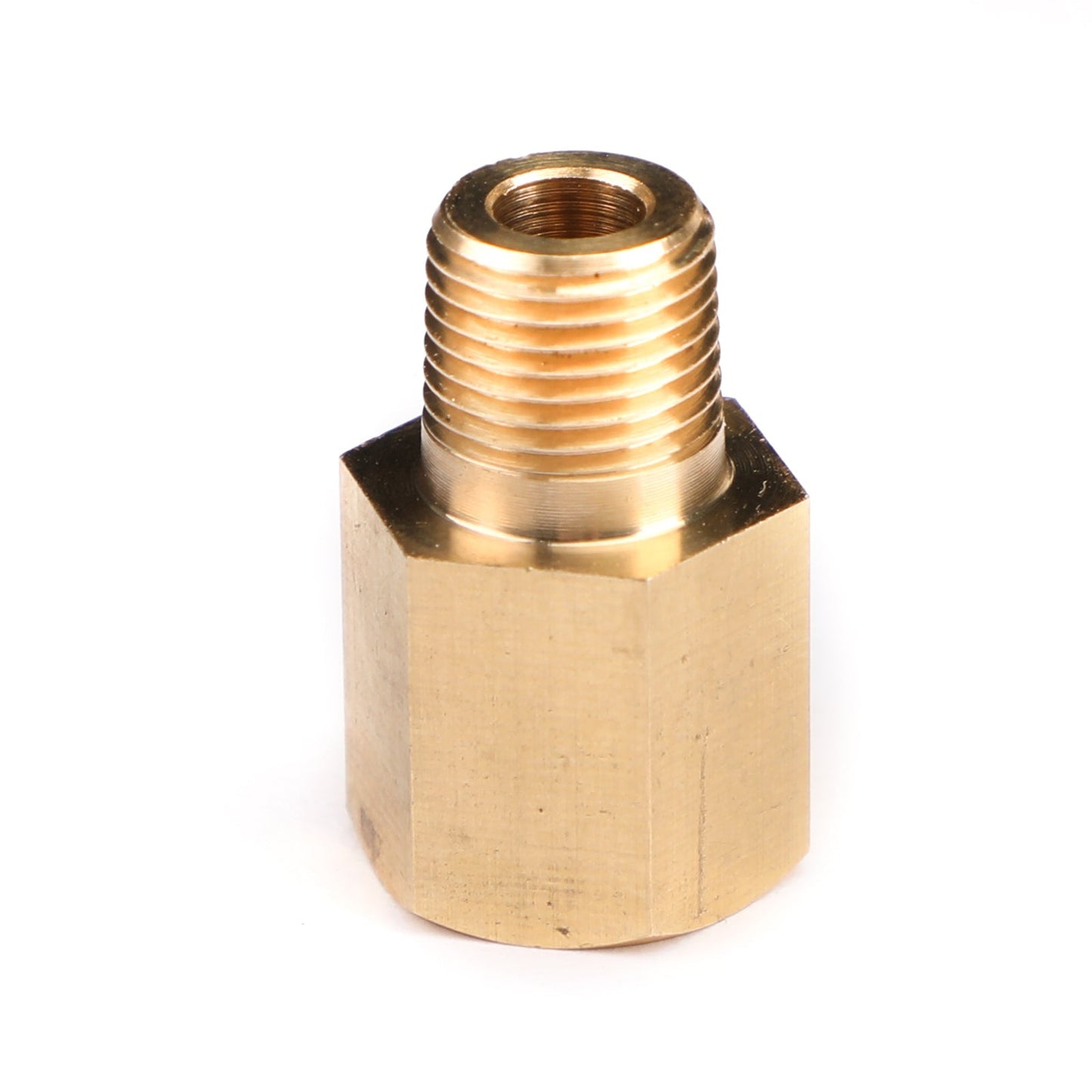 Adaptateur de pression d'huile pour manomètre, filetage femelle 1/8 NPT vers mâle 1/8 BSPT