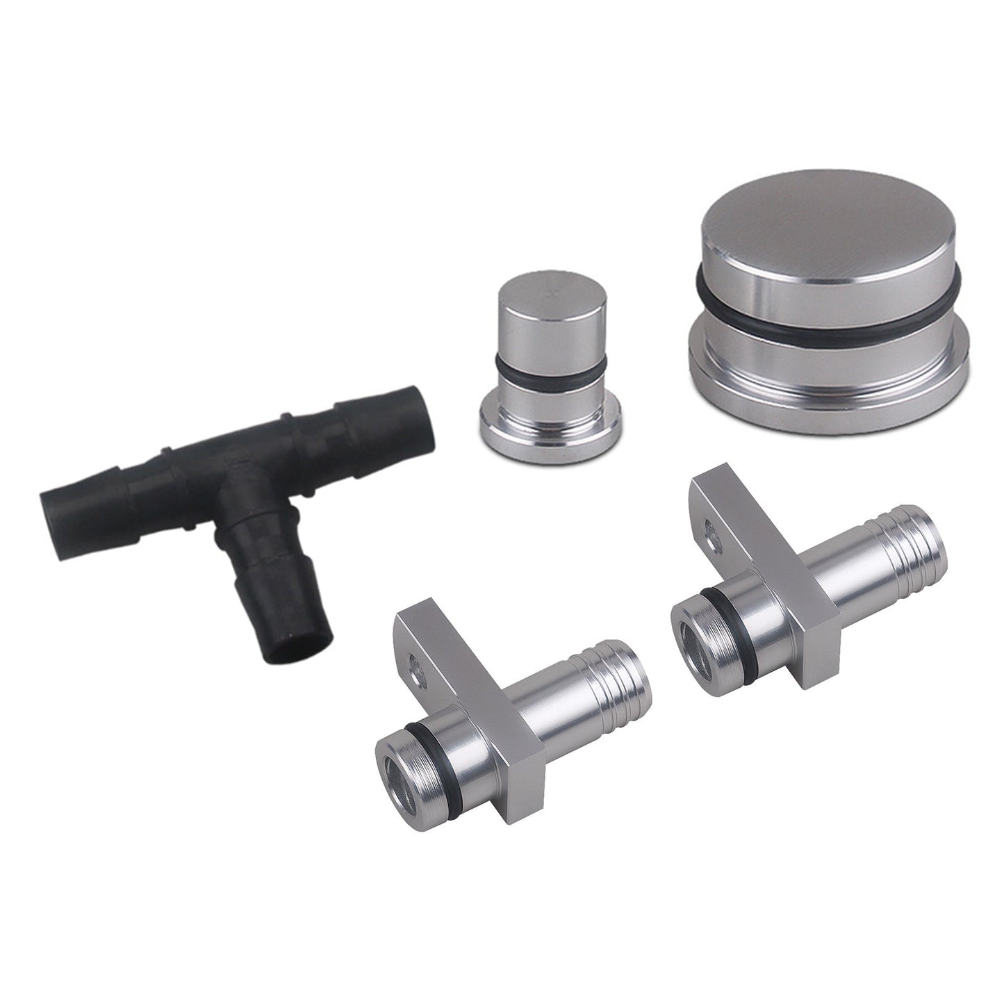 Kit de suppression de résonateur et de redirection PCV pour Duramax Diesel 6,6 L LLY LBZ LMM 2004.5-2010