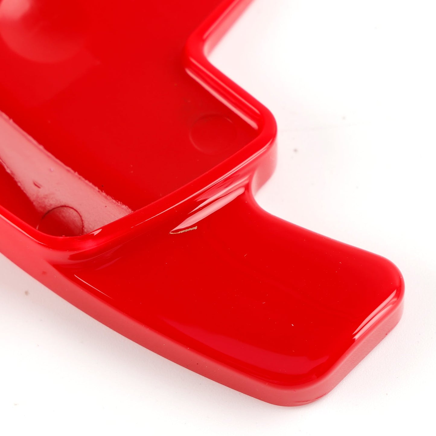 Extensión de palanca de cambios para volante de Mercedes-Benz Clase B Clase C (2015-2021), color rojo