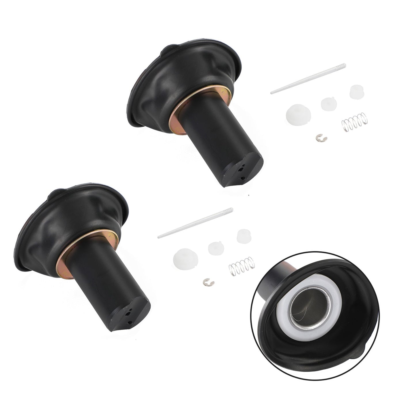 Kit de reparación de diafragma de émbolo de carburador Yamaha XJR400 1993-2000 (2 unidades)