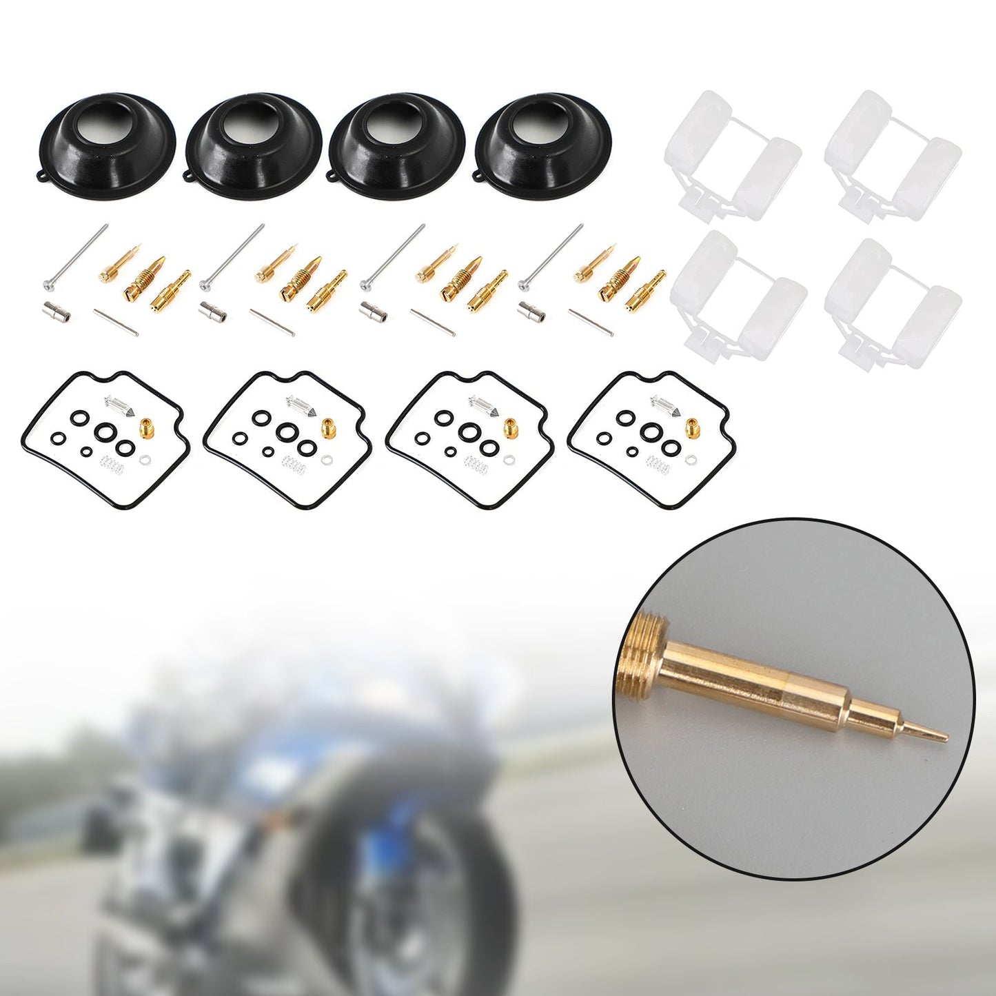 Kit de reconstruction de carburateur pour moto Honda NC36 CB400FOUR