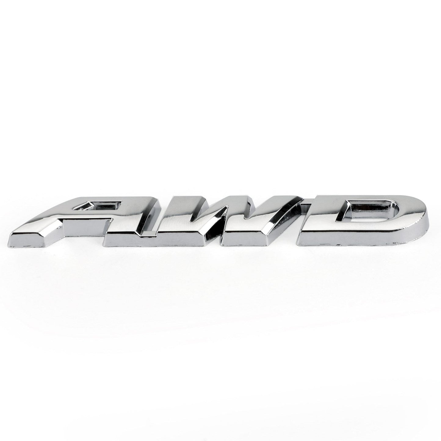 Pegatina con la palabra AWD y letras de metal para coche o camión.