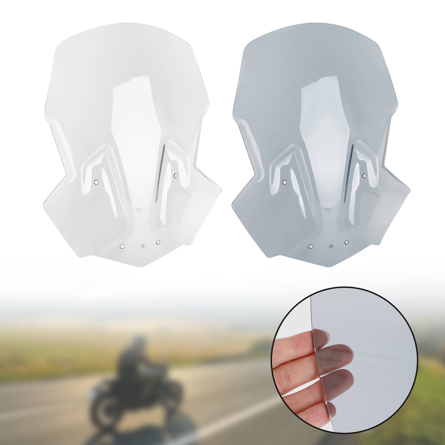 Pare-brise pour TRIUMPH Tiger 800 XC/XR/XRX/XRT/XCX/XCA 2018-2021