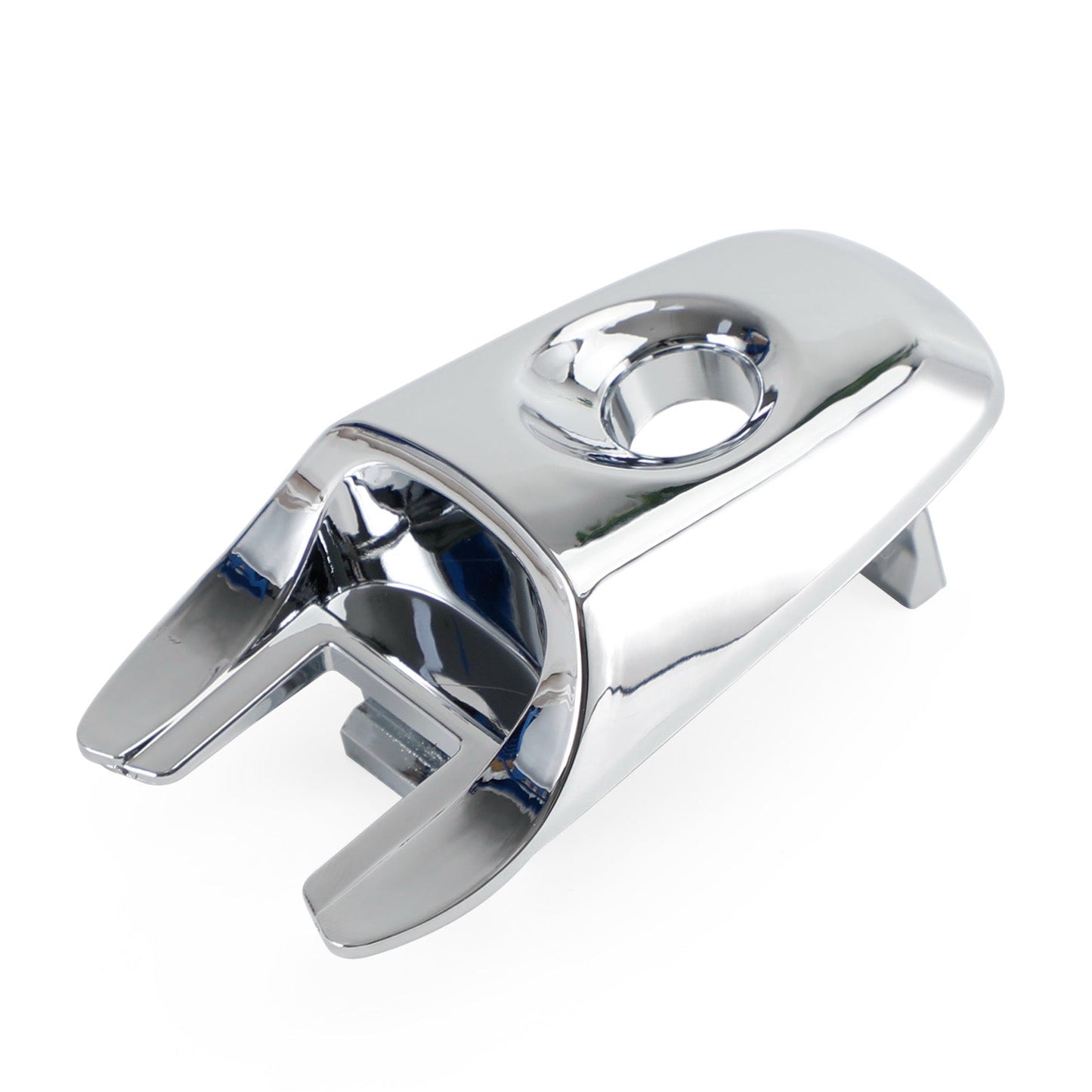 Capuchon de cylindre de serrure de poignée de porte extérieure avant conducteur chromé pour Ford Explorer BA1Z-78218A14-A 2011-2019