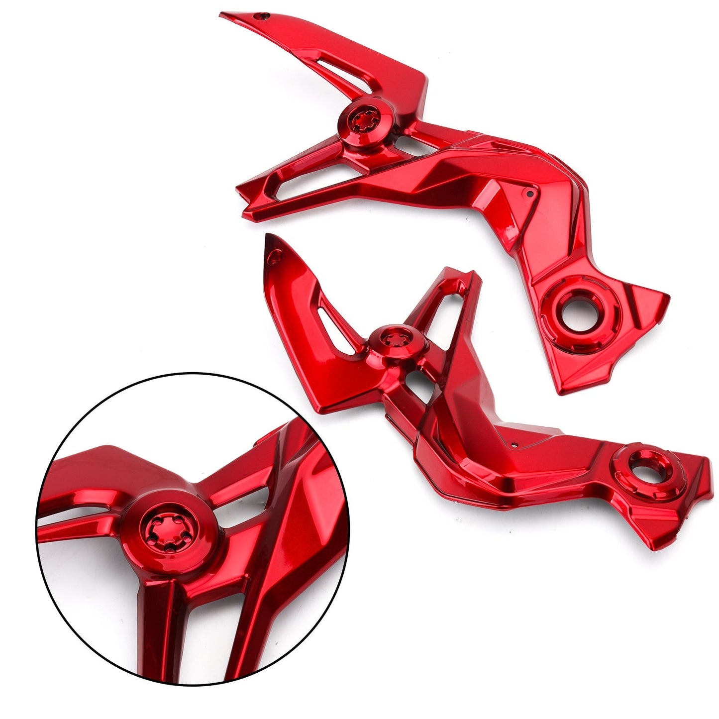 Embellecedor de marco de plástico ABS para motocicleta Kawasaki Z900 2020-2021