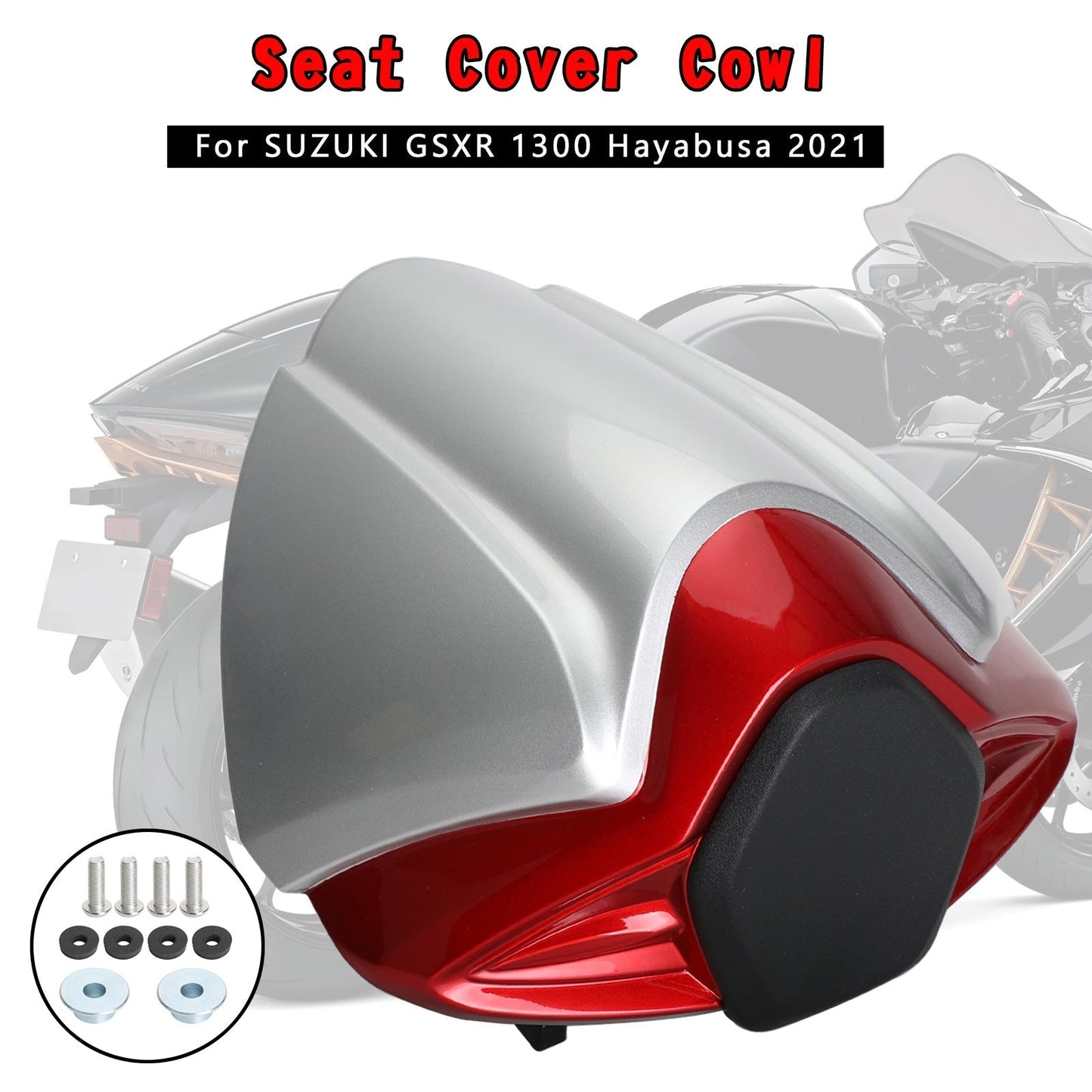 Carénage de selle arrière pour Suzuki GSXR 1300 GSX-R1300 Hayabusa 2021-2022