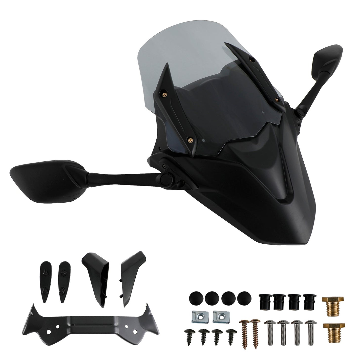 Pare-brise de moto ABS adapté pour Yamaha NMAX155 N-MAX 155 2021-2022