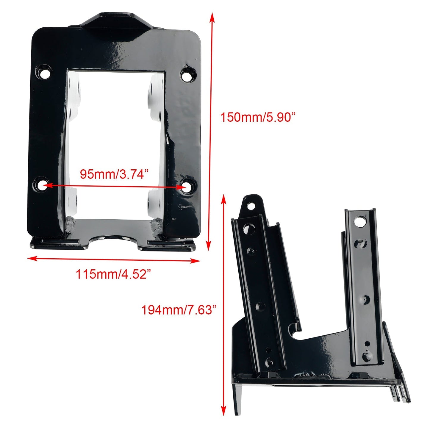 Support de fixation en acier pour carénage intérieur avant Harley Touring Road Glide 15-24