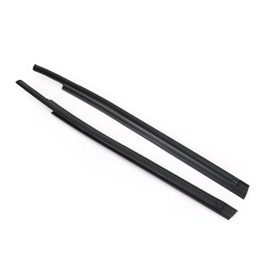 2007-2020 Toyota Tundra Double Cab 4x Car Outside Window Weatherstrip Seal Belt Moulding 68160-0C020 68210-0C020 68163-0C010 68164-0C010