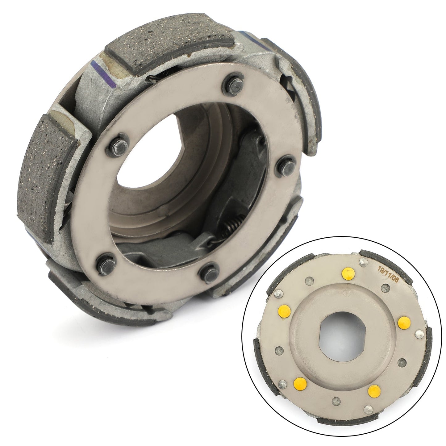 ENSEMBLE DE SUPPORT DE MACHINE D'EMBRAYAGE À HUILE pour Suzuki AN400 Burgman 21501-15F01 21501-15F02