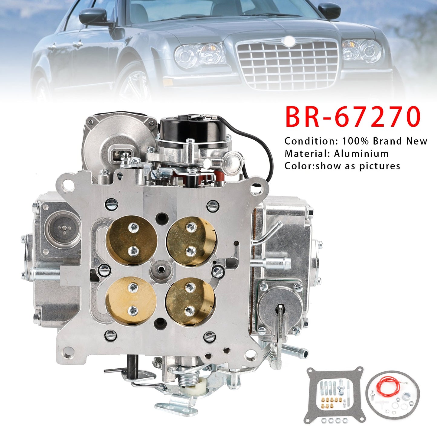 Ford Carburetor 600 CFM 4150 4-Barrel BR-67270