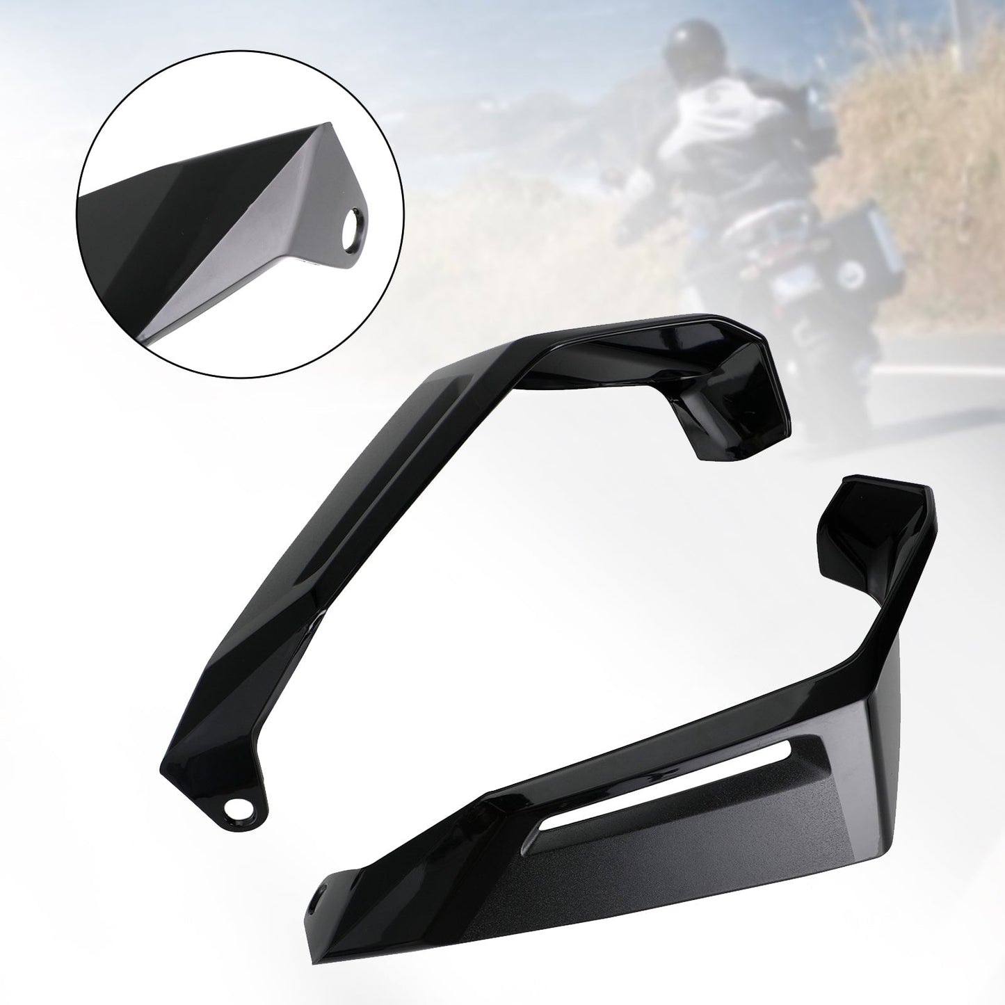 Ailettes de déflecteur d'aile latérale de carénage inférieur pour Honda Forza 750 2021-2022