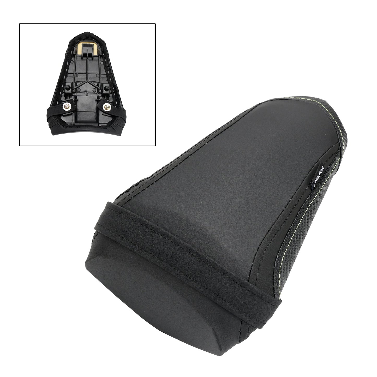 Coussin de siège passager arrière plat en polyuréthane pour Yamaha YZF-R7 2021-2022 YZF-R1, rouge