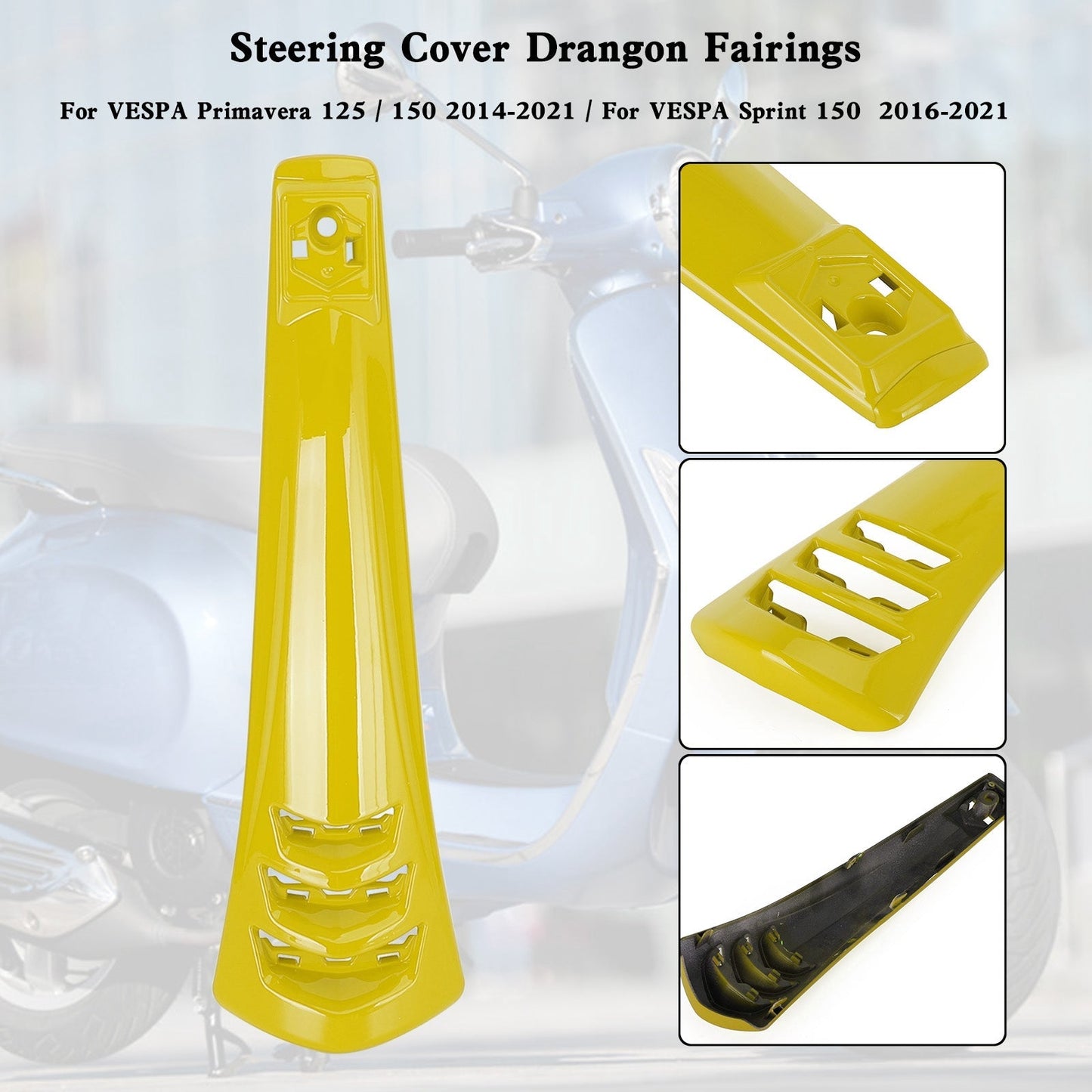 Carénage de couvercle de klaxon de direction pour VESPA Sprint Primavera 125/150 2014-2021