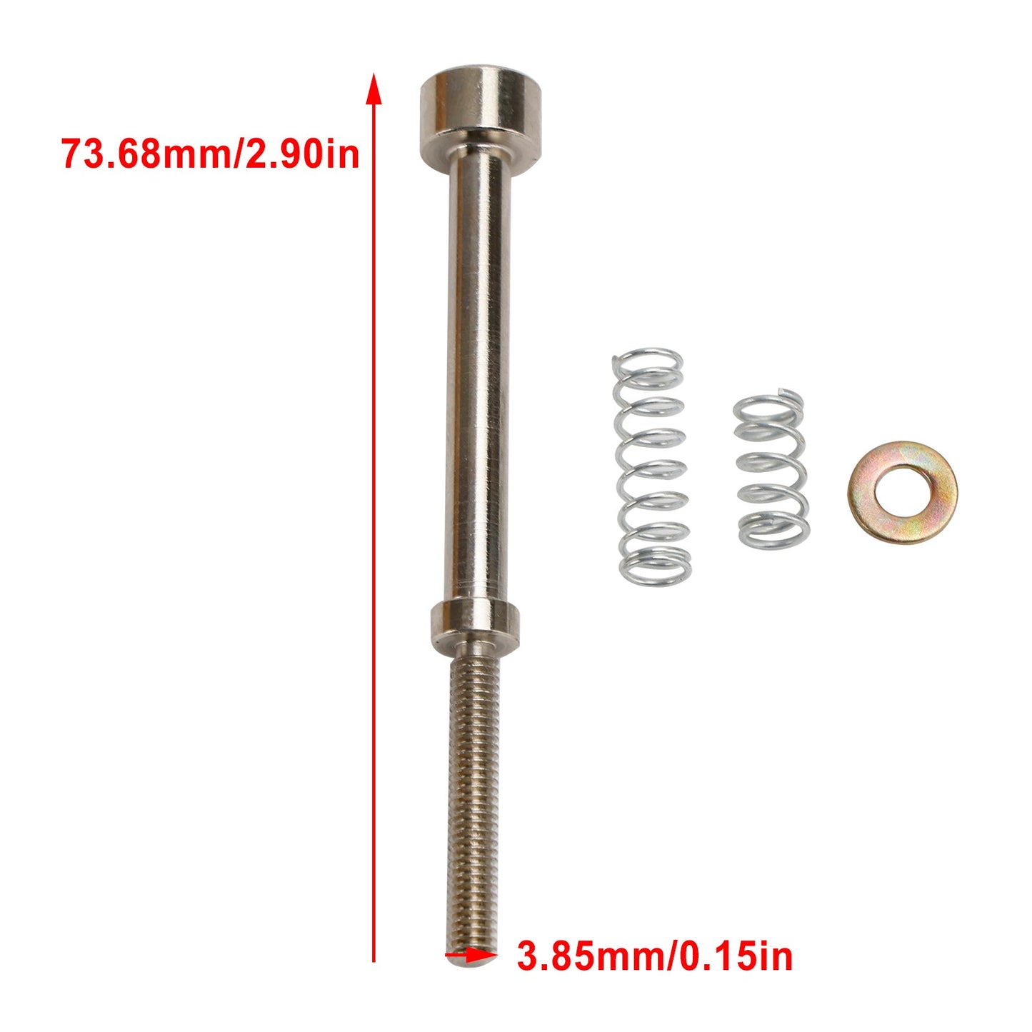 1990-2006 Big Twin 27006-88 2X Carburetor Rebuild Kit Idle Screw Spark Plug
