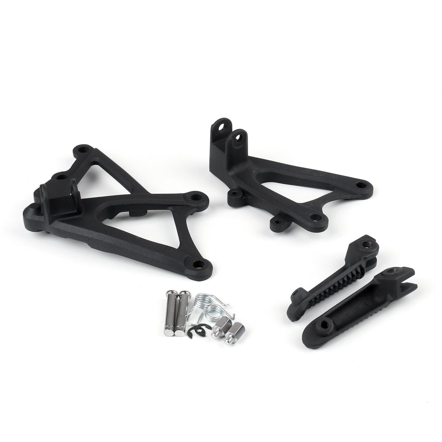 Repose-pieds avant et repose-pieds pour Yamaha YZF R1 2009-2011, noir