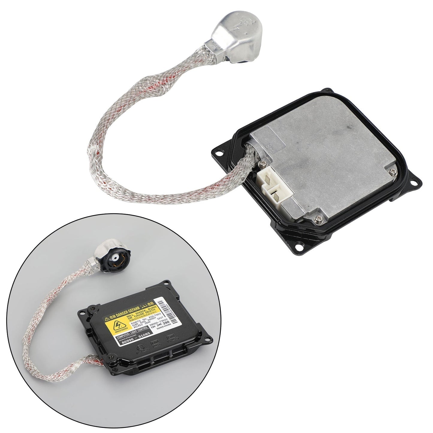 Unité de contrôle d'ampoule de ballast au xénon HID pour Toyota Prius D4S D4R 2006-2009 #86996-51085