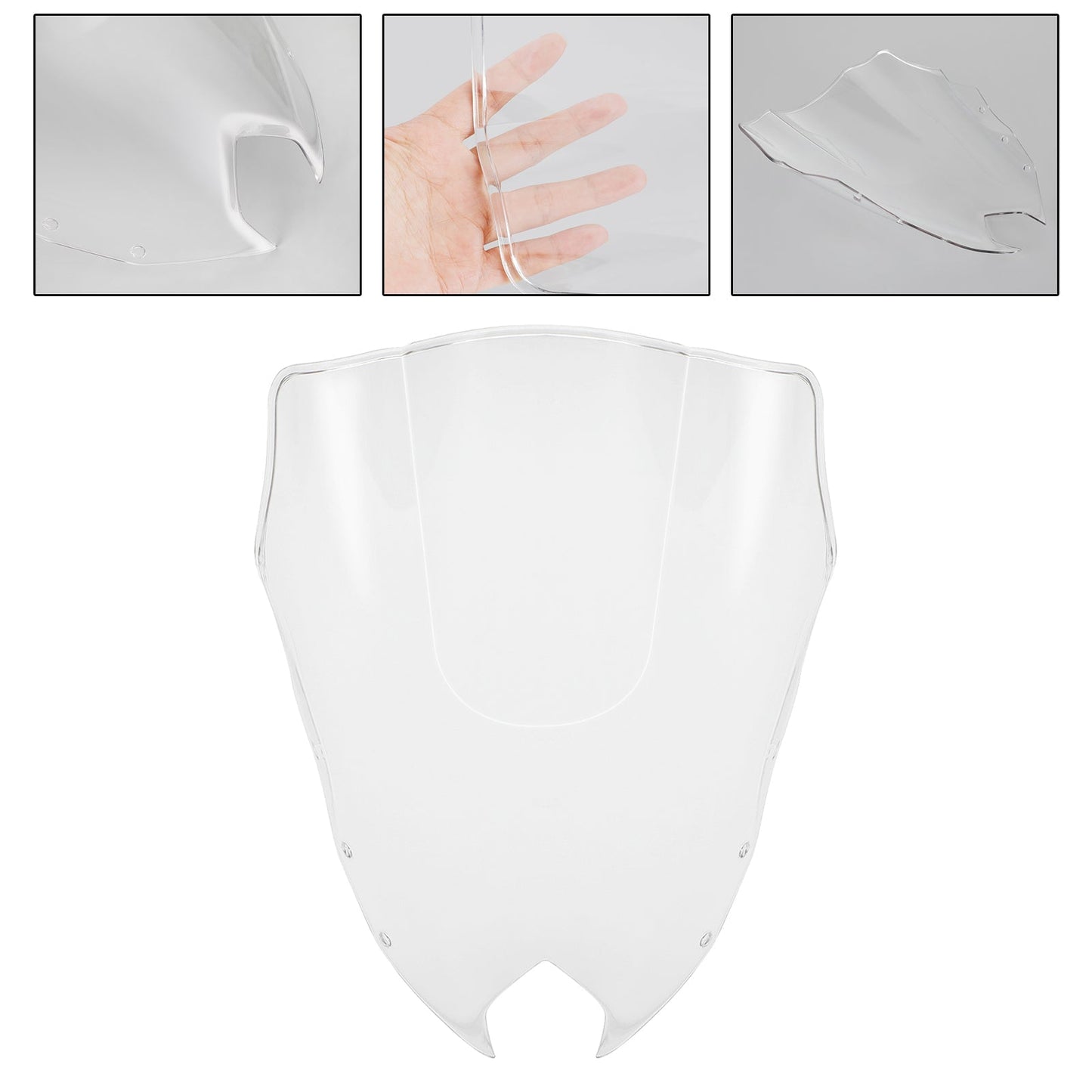 Pare-brise de moto ABS pour Yamaha FZ6R FZ-6R FZS600 2009-2015