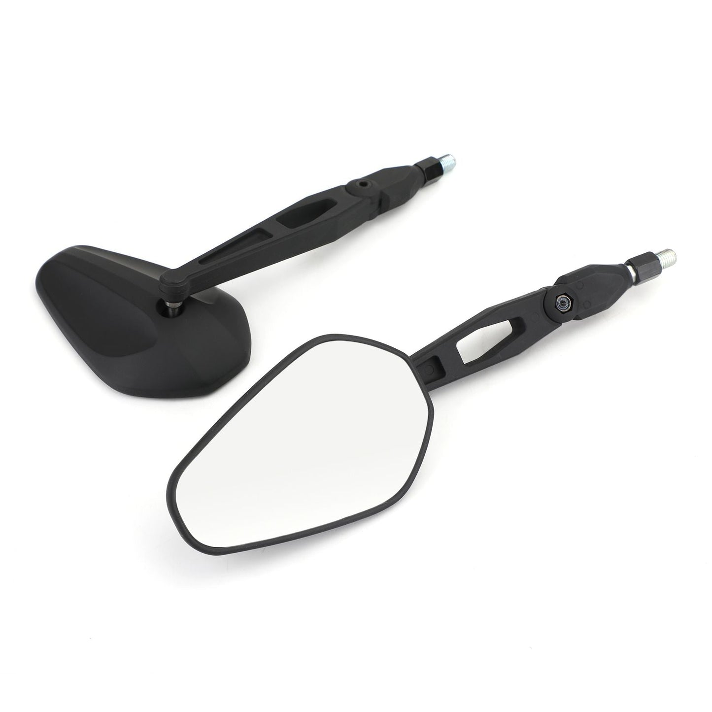 Paire de rétroviseurs universels M10 en nylon pour moto custom cruiser