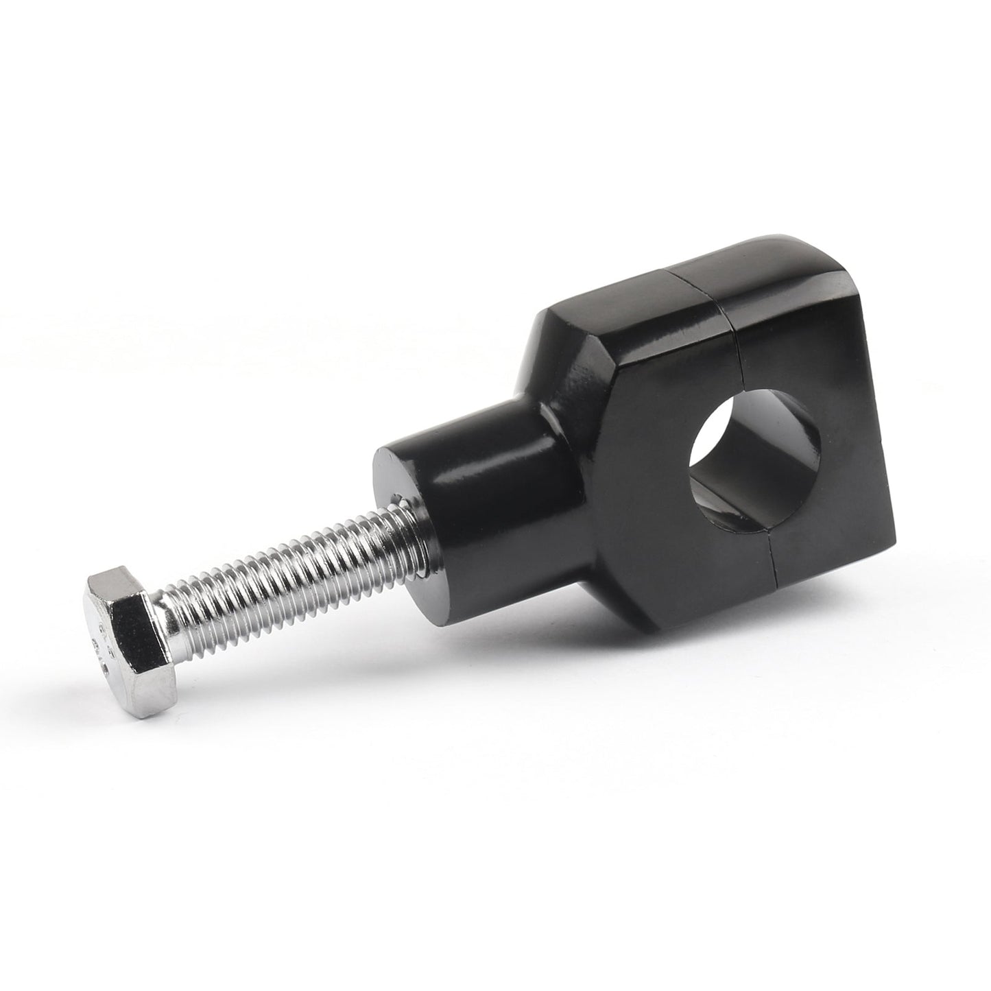 Abrazaderas de montaje para manillar de motocicleta de aluminio de 7/8" y 2 mm para ATV, quad, Dirt Bike, color negro