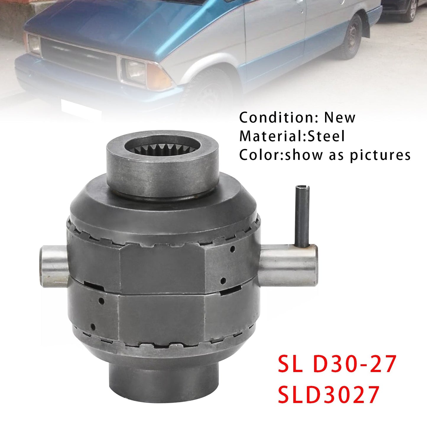 Blocage de différentiel avant Dana 30 27 cannelures pour Ford Bronco 1966-1971 SLD3027