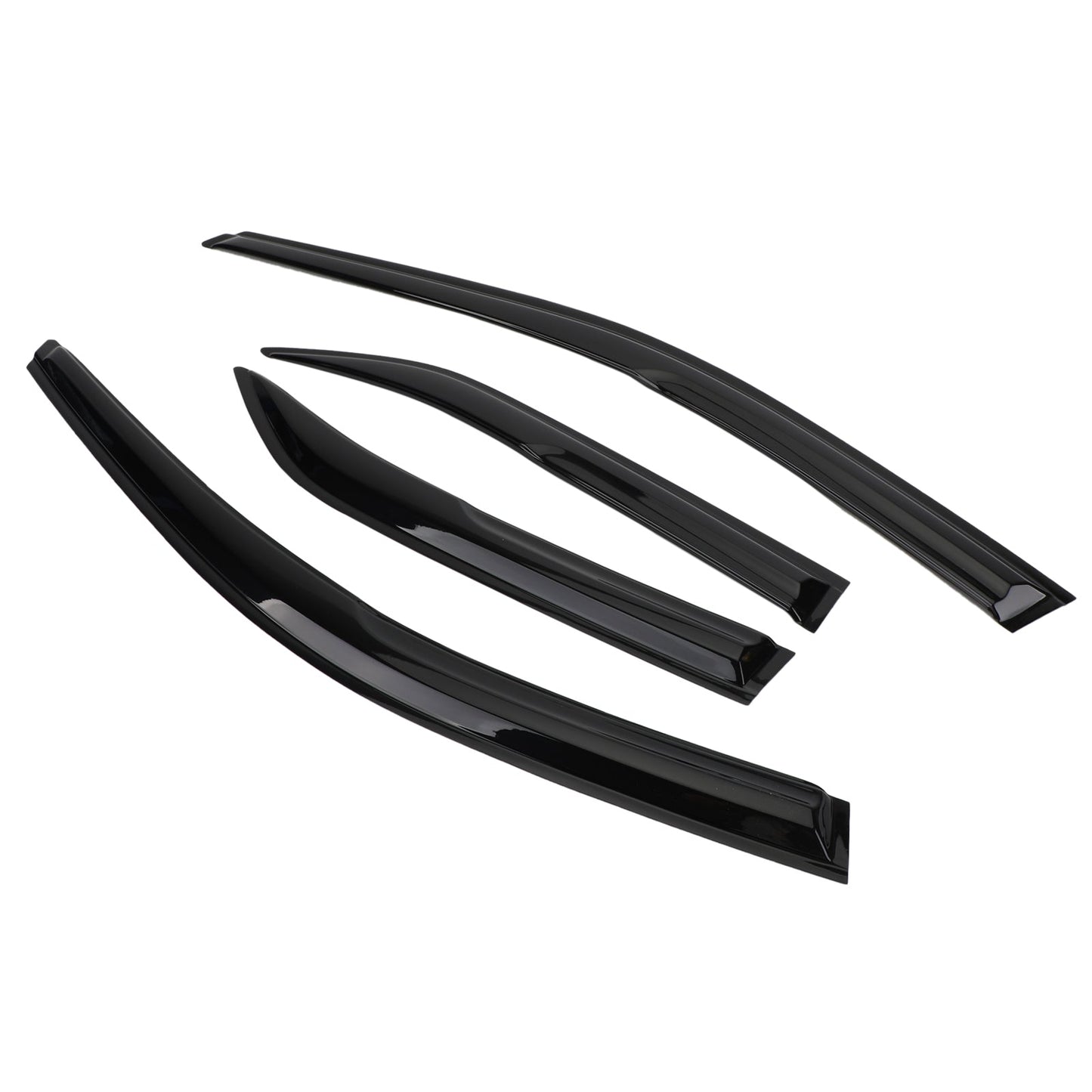 Kit de 6 pare-soleil et pare-pluie pour vitres de voiture Toyota Camry 12-17