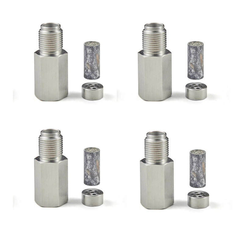 Espaciador de sensor de O2, adaptador de luz de verificación del motor CEL, eliminador, miniconvertidor catalítico, ajuste universal para todos los modelos