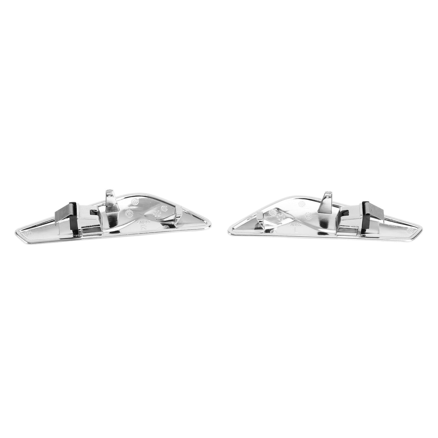 Paire de garnitures de garde-boue avant chromées pour BMW F25 F26 X3 51117338569 51117338570