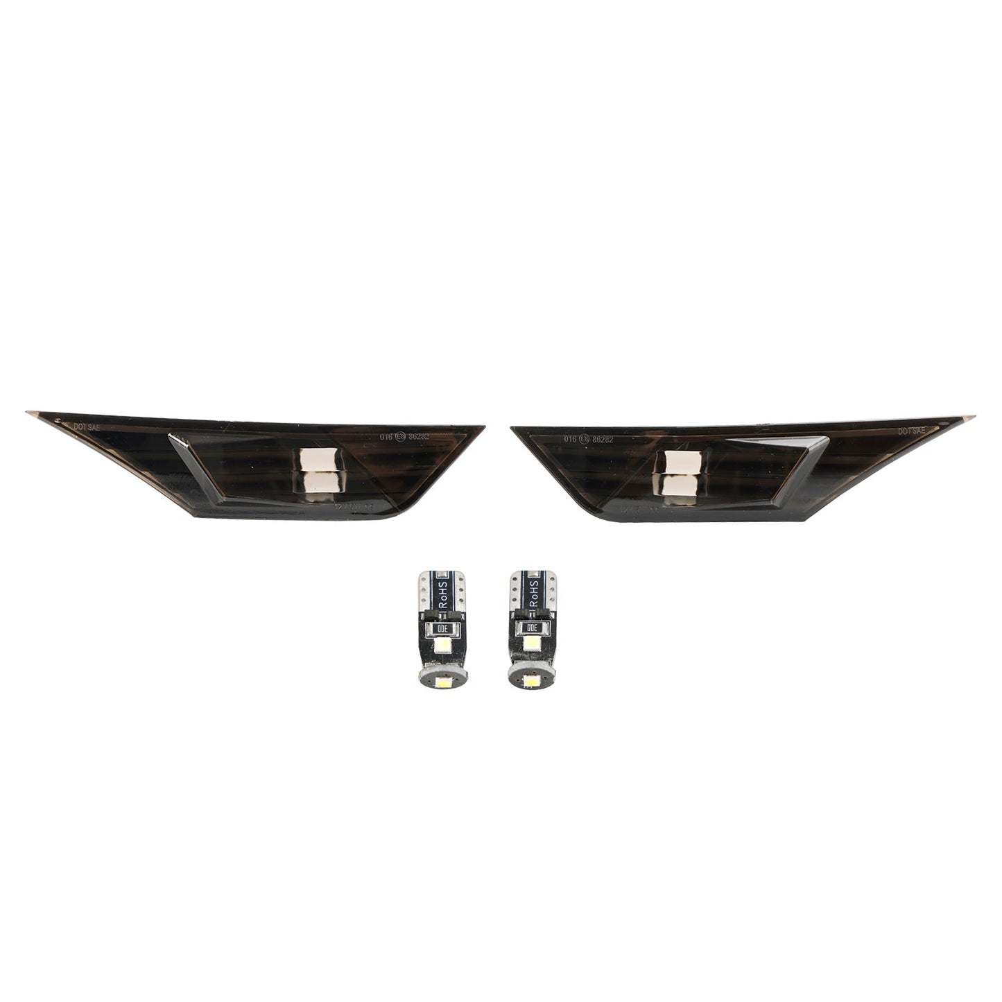 Feu de position latéral avec ampoule pour Honda Civic 2016-2021