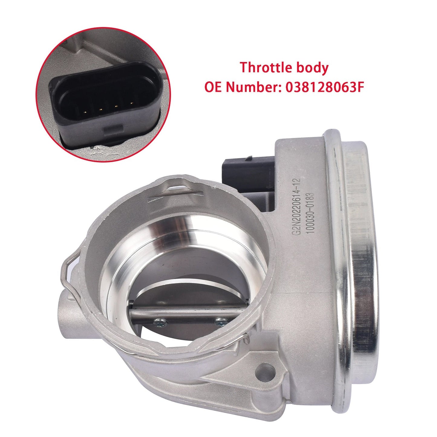 2008/03-2015/05 Skoda Superb Throttle body 038128063F