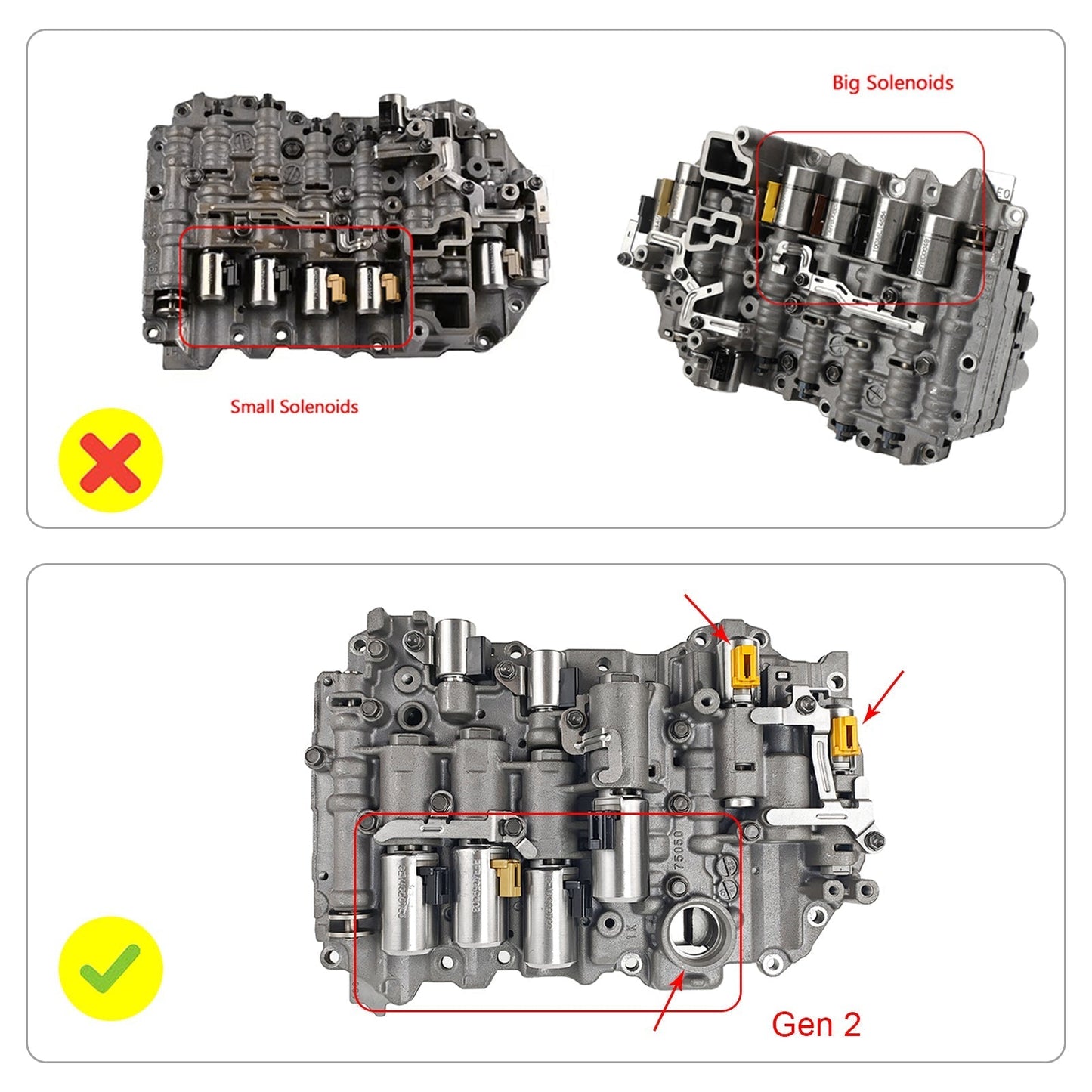 Corps de soupape de transmission Volkswagen AW 2014-2018 (2e génération) 09G325039F TF-60SN
