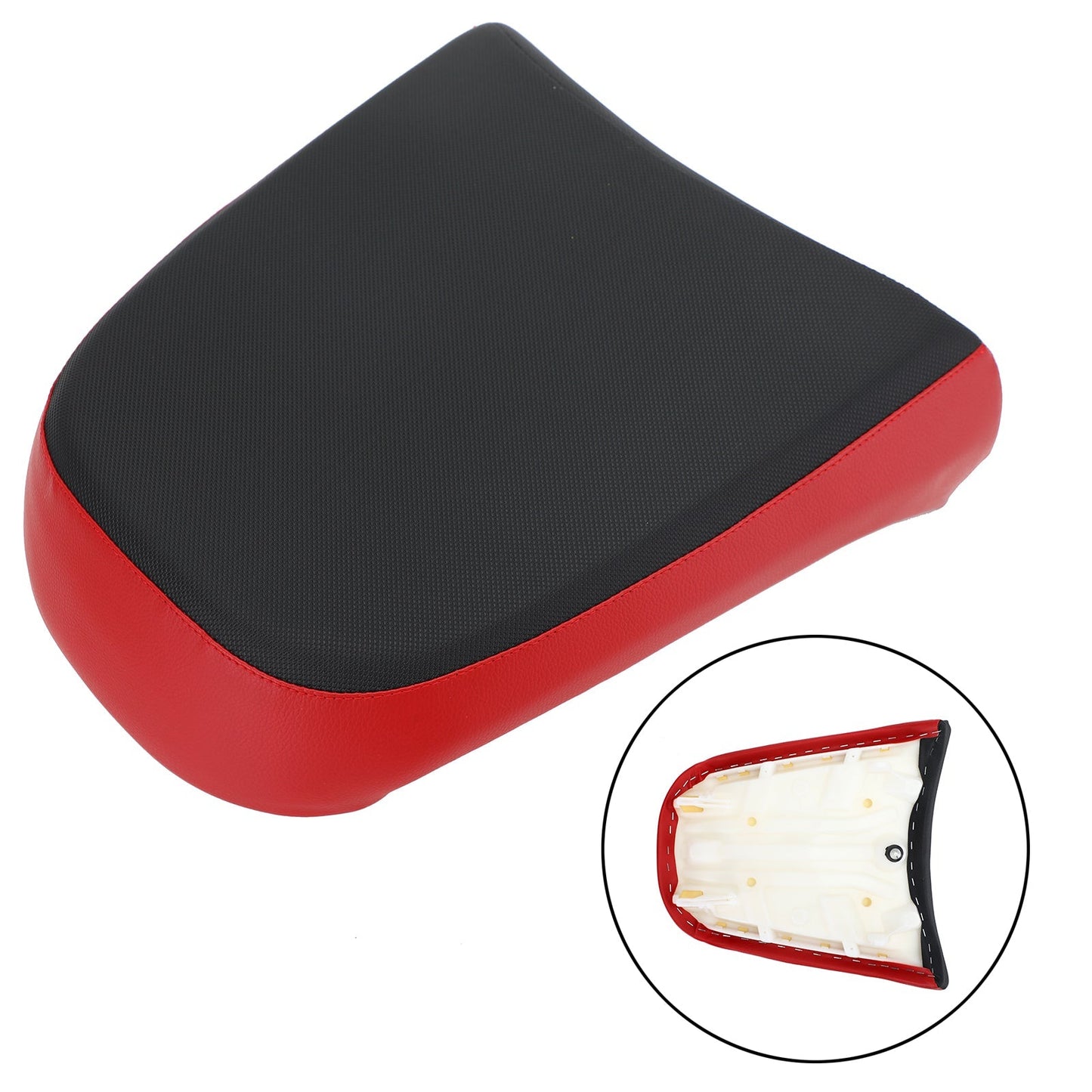 Asiento trasero para pasajero, compatible con BMW R1200Gs 05-12 R1200Gs Adv 05-12, color rojo