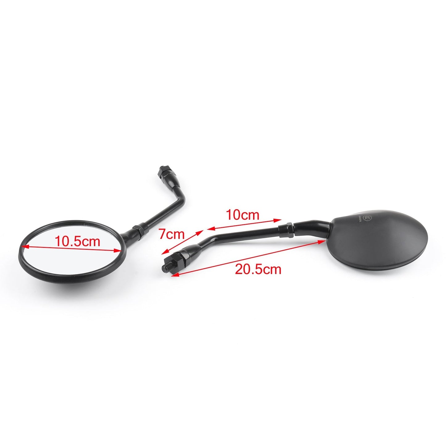 1 paire de rétroviseurs latéraux pour moto Honda CB400SS VT750 CBF500 04-05